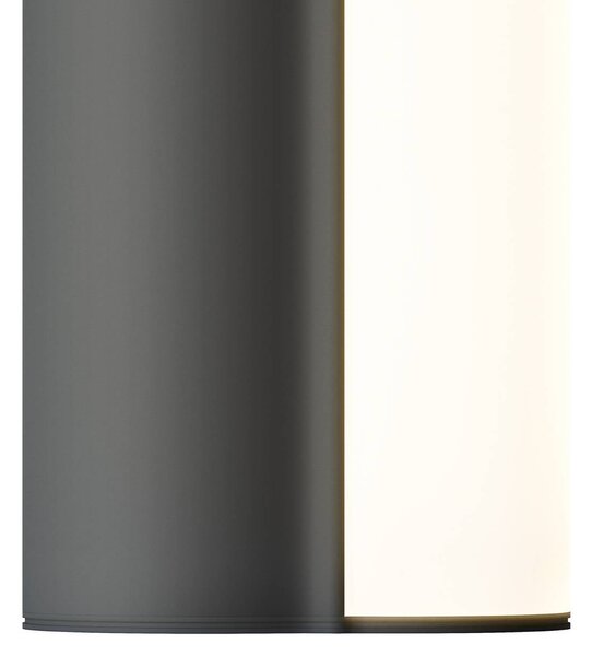Maytoni Stolová LED lampa s akumulátorem Asym, čierna, kovová, 2700 K, 2 W, Biela / opálová, Obývacia izba / jedáleň, kov, Škandinávsky, Stojacie svietidlo