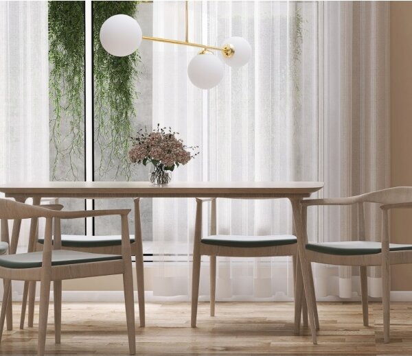 Luster na tyči FIRA 3xE27/60W/230V zlatá