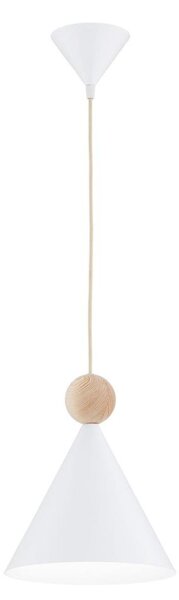 Argon 8629 - Luster na lanku KEGEL 1xE27/15W/230V biela