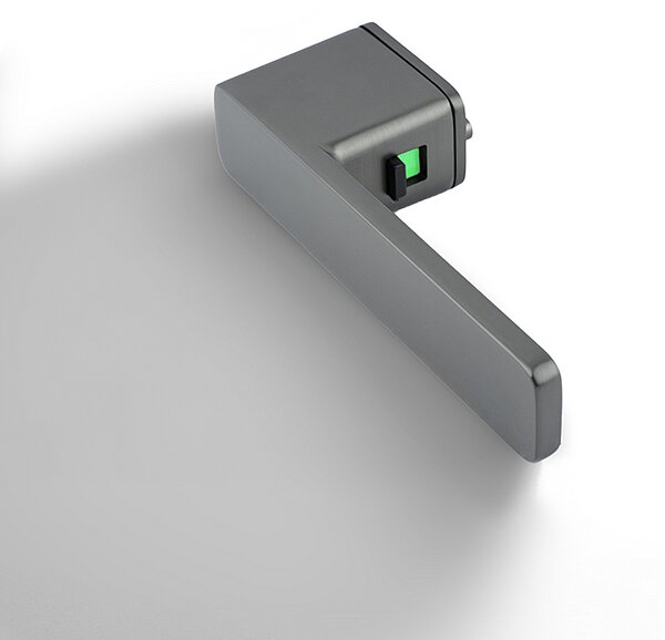 Dverové kovanie COBRA STRIGA-S EASY LOCK (titán), kľučka-kľučka, Uzamykanie na kľučke, COBRA TIT (titán)