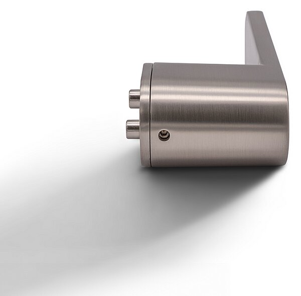 Dverné kovanie COBRA OMEGA-S EASY LOCK (ONS - nikel matný), kľučka-kľučka, Uzamykanie na kľučke, COBRA ONS (nikel matný)