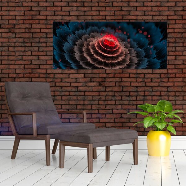Obraz abstrakcie (120x50 cm)