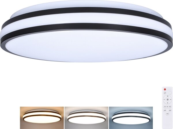 Solight WO8012 - LED Stm. stropné svietidlo LASKOS LED/48W/230V 3000-6500K + DO