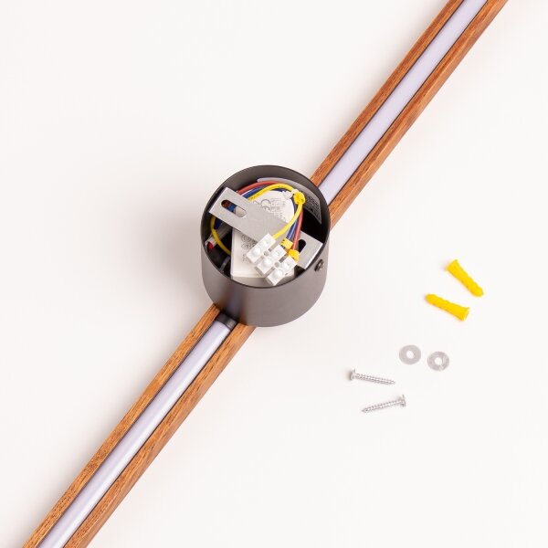 Brilagi - LED Nástenné svietidlo WOODY LINE LED/12W/230V 120 cm dub čerešňa