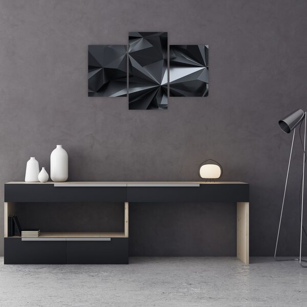 Obraz - Geometrická abstrakcia (90x60 cm)