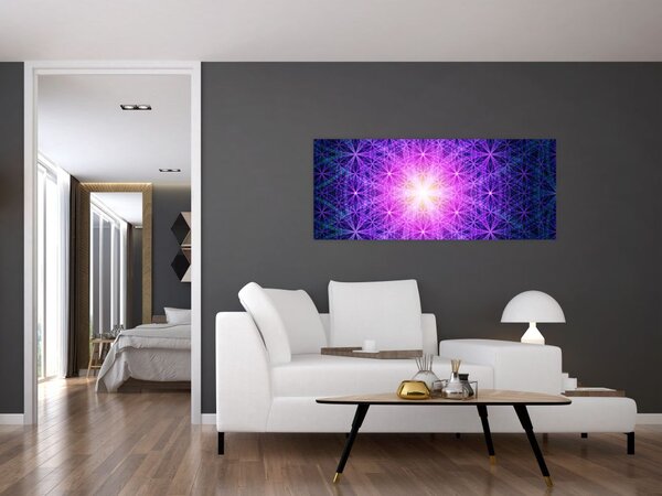 Abstratný obraz (120x50 cm)
