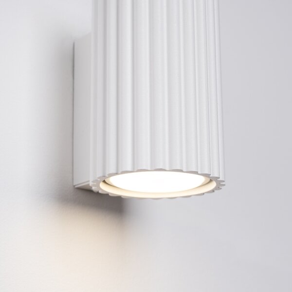 Sollux SL.1646 - Nástenné svietidlo KARBON 1xGU10/10W/230V biela