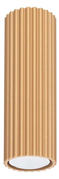 Sollux SL.1550 - Bodové svietidlo KARBON 1xGU10/10W/230V 20 cm zlatá