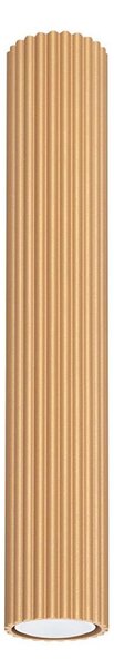 Sollux SL.1552 - Bodové svietidlo KARBON 1xGU10/10W/230V 40 cm zlatá