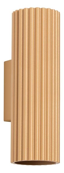 Sollux SL.1651 - Nástenné svietidlo KARBON 2xGU10/10W/230V zlatá