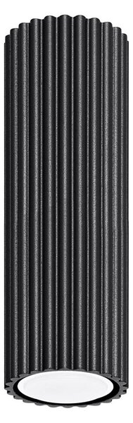 Sollux SL.1569 - Bodové svietidlo KARBON 1xGU10/10W/230V 20 cm čierna