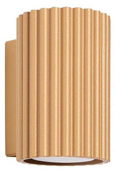 Sollux SL.1650 - Nástenné svietidlo KARBON 1xGU10/10W/230V zlatá