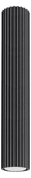 Sollux SL.1571 - Bodové svietidlo KARBON 1xGU10/10W/230V 40 cm čierna