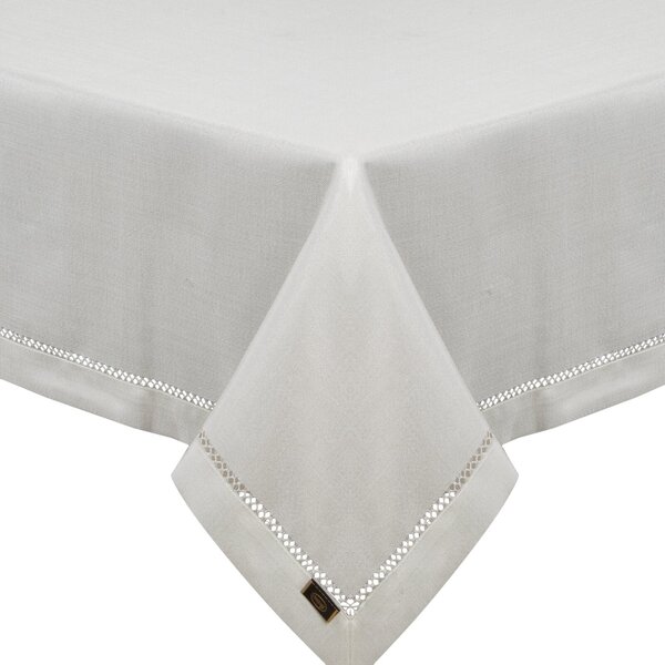 OBRUS EMILY 145X260 CM BIELY
