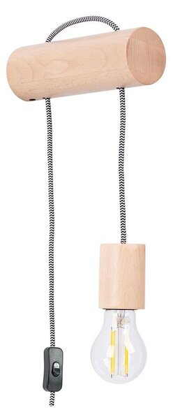 Sollux SL.1644 - Nástenná lampa NIMBI 1xE27/15W/230V buk
