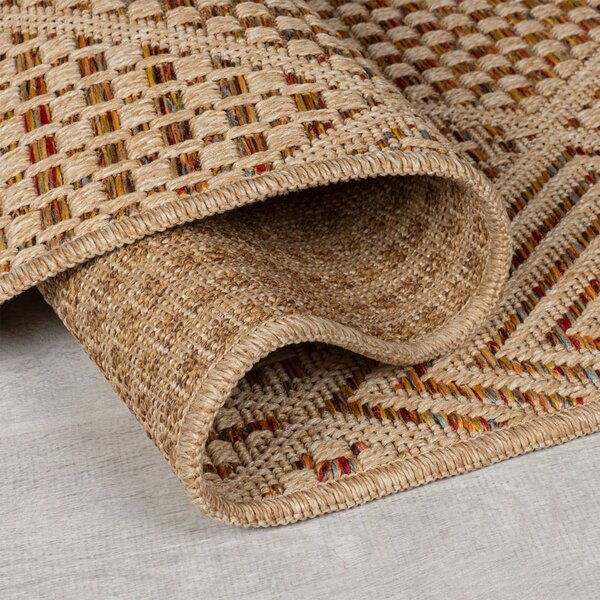 Vnútorný a vonkajší koberec v prírodnej farbe 120x170 cm Nora Diamond – Flair Rugs