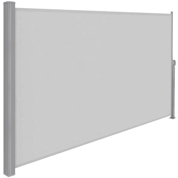 Bočná markíza 160 x 300 cm SPRINGOS AW0003 - sivá