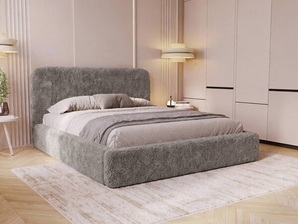 Mirjan24 Čalúnená posteľ s úložným priestorom Fidresef, Rozmer postele: 140x200, Potah: Mika 06 5903211529399