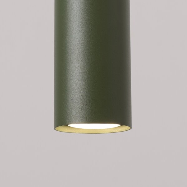 Sollux SL.1485 - Luster na lanku LAGOS 2xGU10/10W/230V zelená
