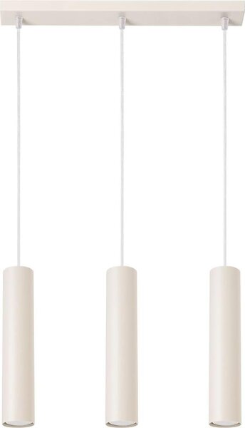 Sollux SL.1481 - Luster na lanku LAGOS 3xGU10/10W/230V krémová