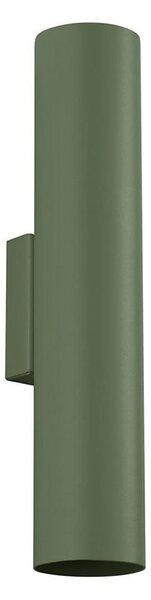 Sollux SL.1488 - Nástenné svietidlo LAGOS 2xGU10/10W/230V zelená