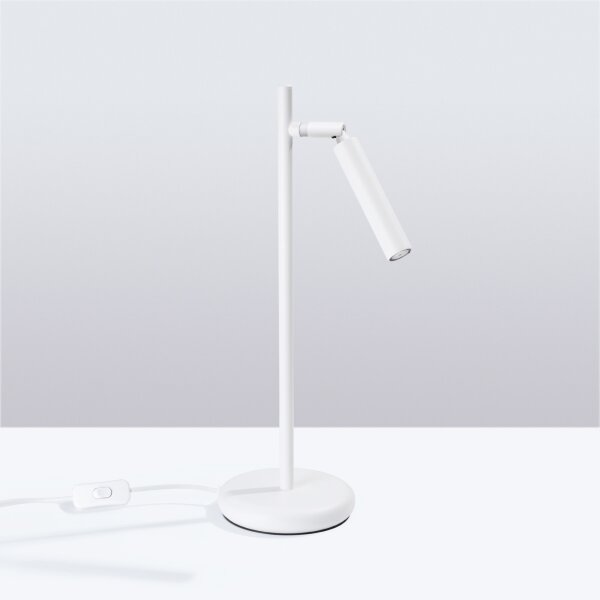 Sollux SL.1468 - Stolná lampa PASTELO 1xG9/8W/230V biela