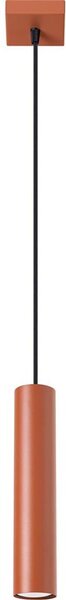 Sollux SL.1489 - Luster na lanku LAGOS 1xGU10/10W/230V červená