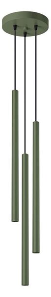 Sollux SL.1521 - Luster na lanku PASTELO 3xG9/8W/230V zelená