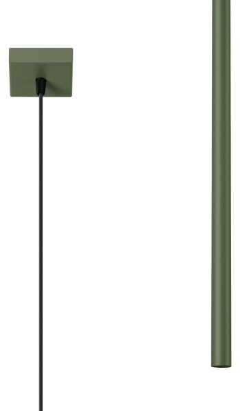 Sollux SL.1518 - Luster na lanku PASTELO 1xG9/8W/230V zelená