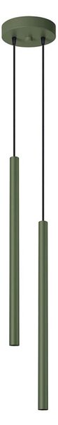 Sollux SL.1519 - Luster na lanku PASTELO 2xG9/8W/230V zelená