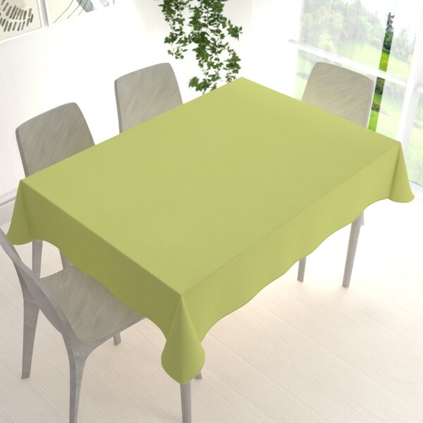 Biante Dekoračný obdĺžnikový obrus BKU-125 Svetlý limetkovo zelený 60x100 cm