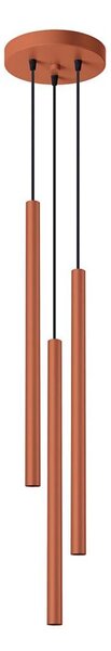 Sollux SL.1527 - Luster na lanku PASTELO 3xG9/8W/230V červená