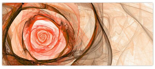 Obraz - Ruže umeleckého duchu (120x50 cm)