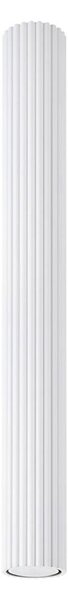 Sollux SL.1534 - Bodové svietidlo KARBON 1xGU10/10W/230V 60 cm biela