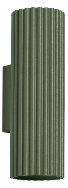 Sollux SL.1657 - Nástenné svietidlo KARBON 2xGU10/10W/230V zelená