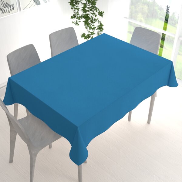 Biante Dekoračný obdĺžnikový obrus BKU-122 Modrý 50x100 cm