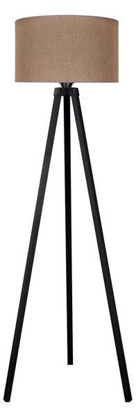 Duolla - Stojacia lampa 1xE27/60W/230V pr. 44 cm hnedá/wenge