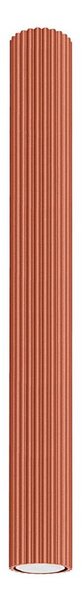 Sollux SL.1629 - Bodové svietidlo KARBON 1xGU10/10W/230V 60 cm červená