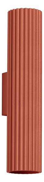 Sollux SL.1634 - Nástenné svietidlo KARBON 2xGU10/10W/230V červená