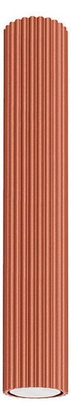 Sollux SL.1628 - Bodové svietidlo KARBON 1xGU10/10W/230V 40 cm červená
