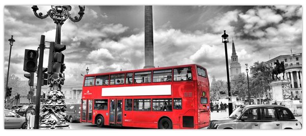 Obraz - Trafalgar Square (120x50 cm)
