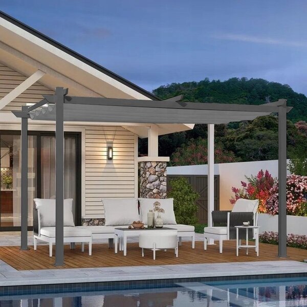 TRENDIE Pergola sivá 3x3m