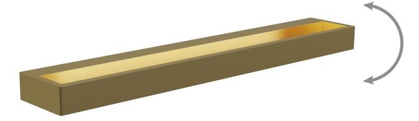 MAXLIGHT W0319 - LED Kúpeľňové nástenné svietidlo FLINK LED/18W/230V IP44 zlatá