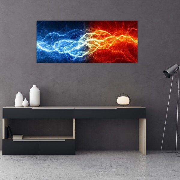 Obraz elektrického napätia (120x50 cm)