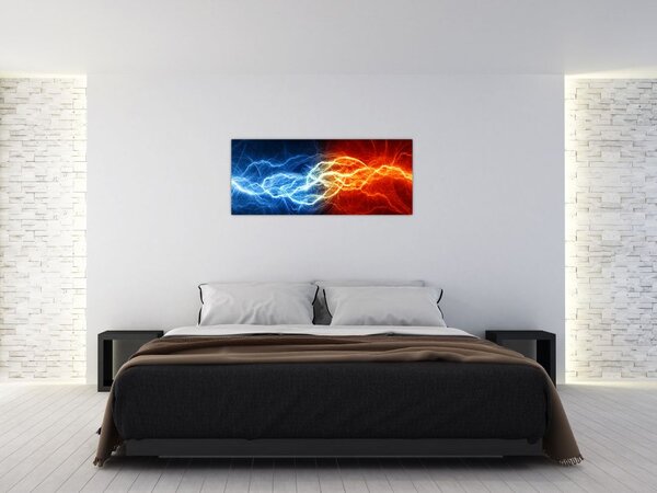 Obraz elektrického napätia (120x50 cm)