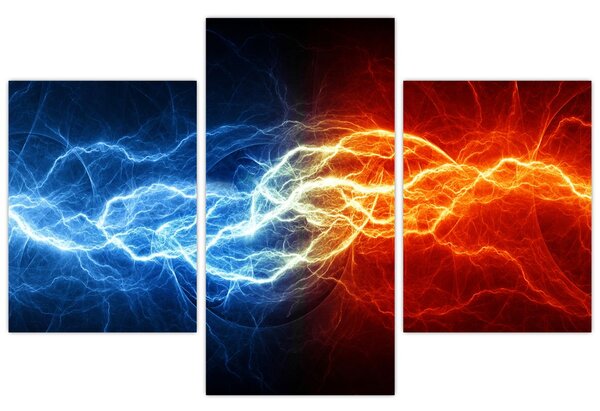 Obraz elektrického napätia (90x60 cm)