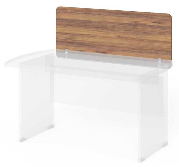 Paraván Manager 120 x 1,8 x 49,7 cm, orech warmia