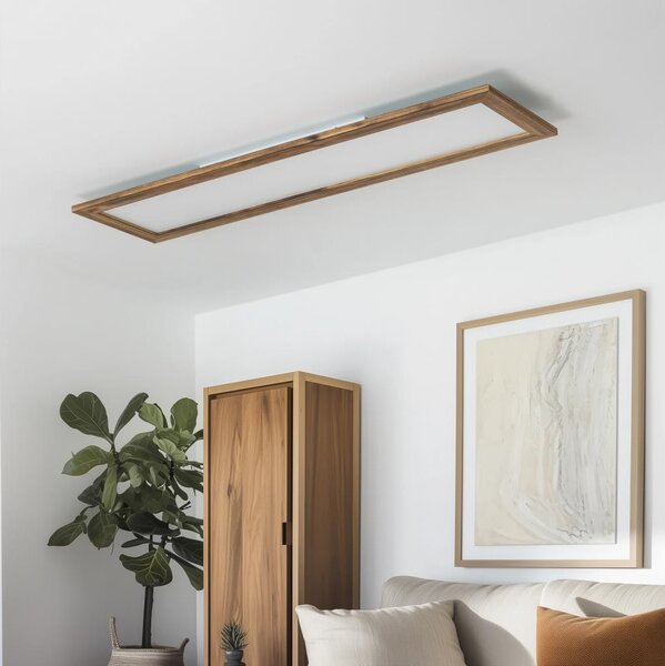 Eglo-LED RGBW prisadený stropný panel SALOBRENA-C LED/34W/230V hnedý + DO