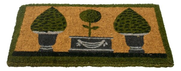Kokosová rohož ručne vyrobená 3 topiary - 75 * 45 * 3cm - Mars & More