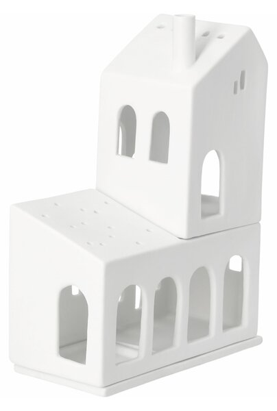 Porcelánový svietnik House of Arches – sada 2 ks